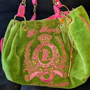 RARE GREEN/PINK JUICY BAG 💗💚